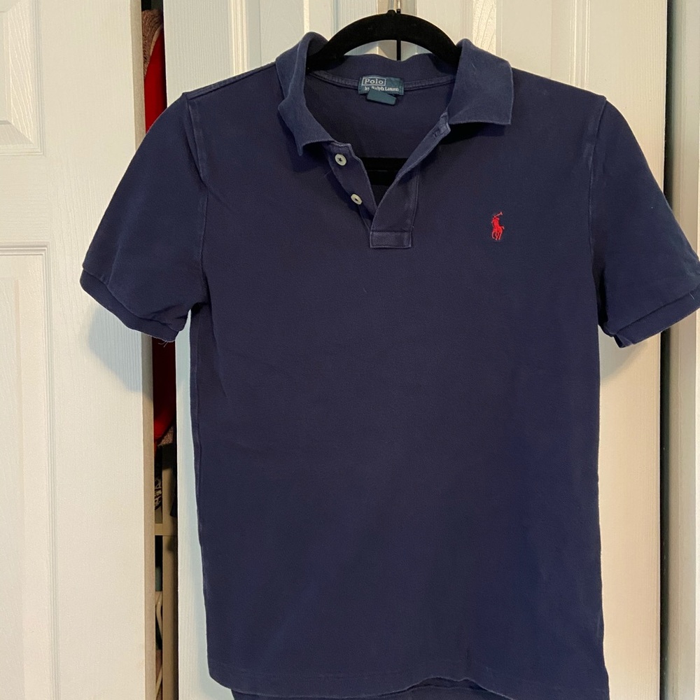 Boys Navy Blue polo